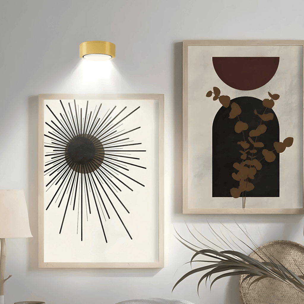 LINA™ LED Wall Lamp — 2-Pack (Black & Gold)