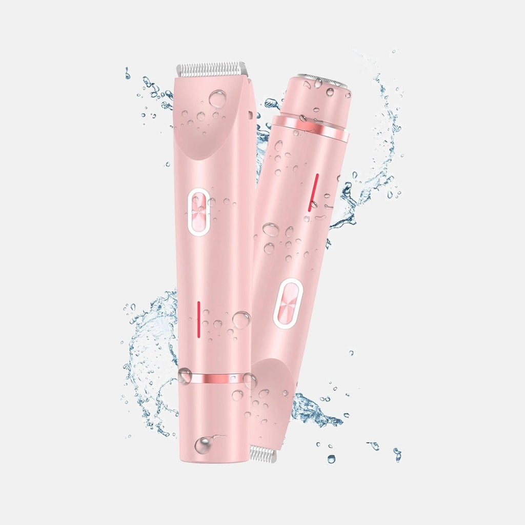 2-in-1 Painless Bikini Hair Trimmer
