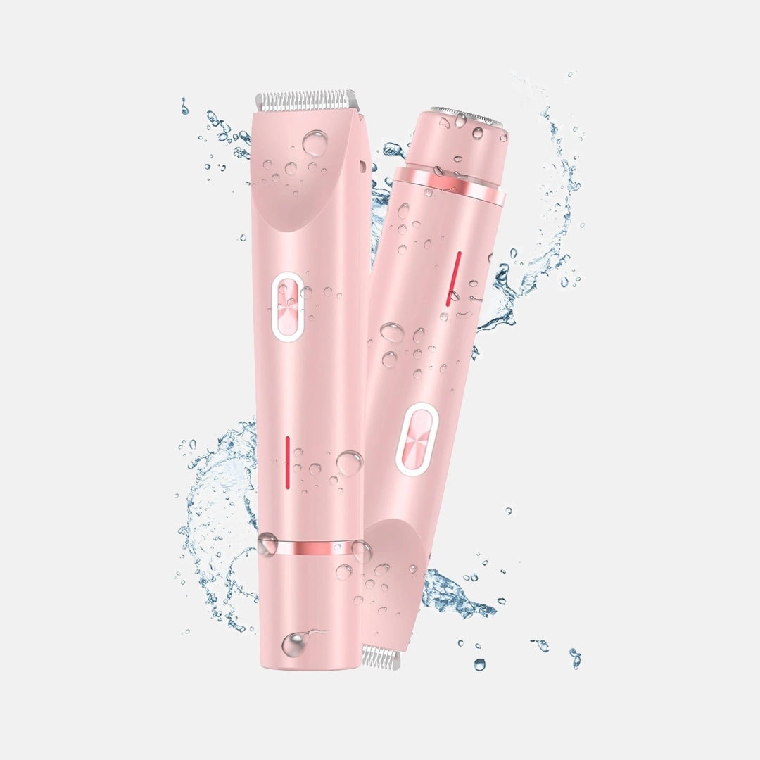 2-in-1 Painless Bikini Hair Trimmer