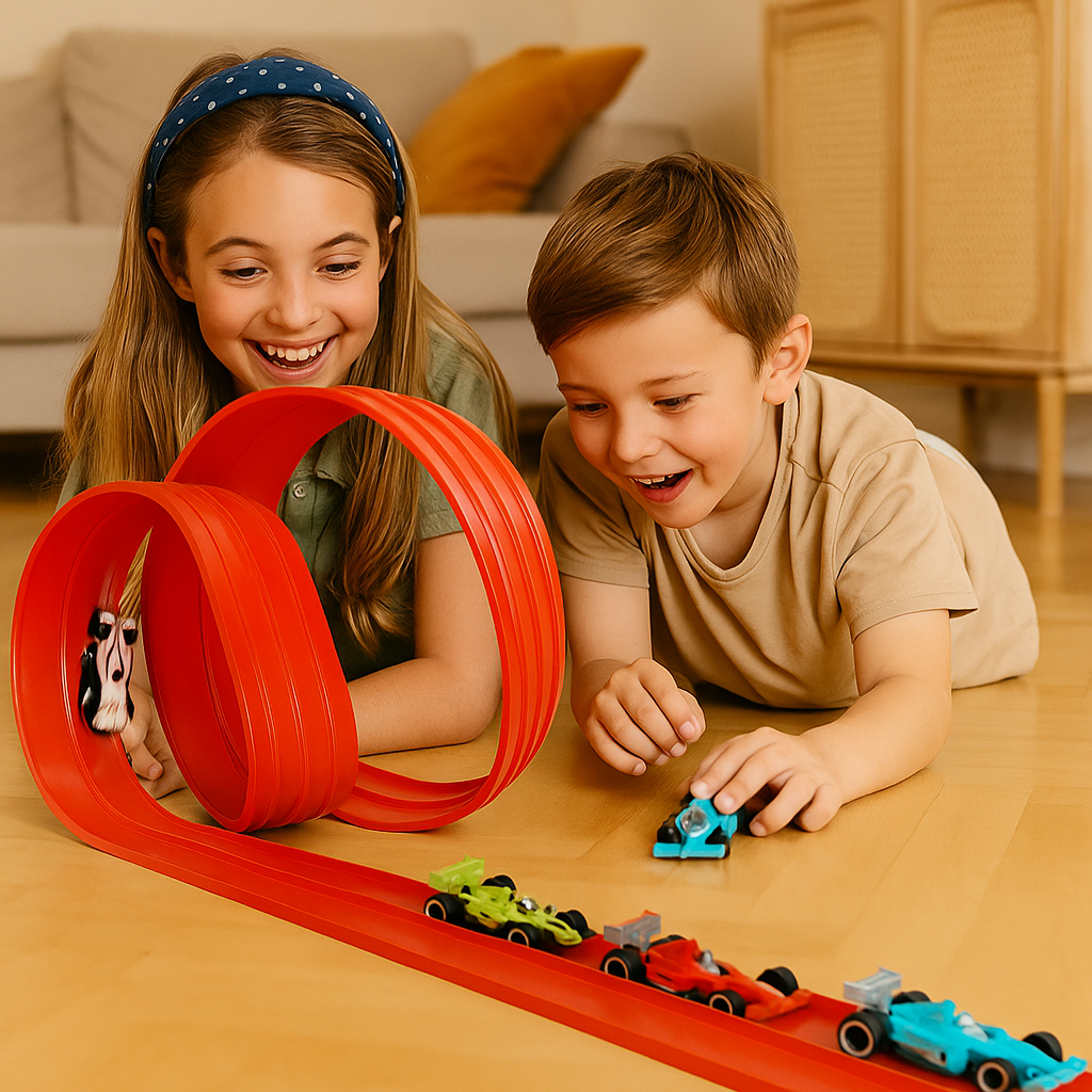 The Flexible Race Track Set - Limitless Driving Fun—Creative, Flexible, and Fast!