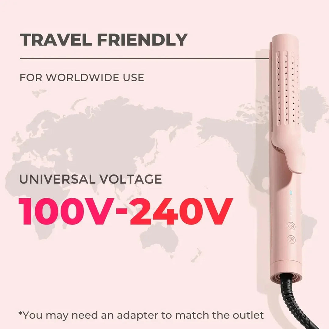 2-in-1 Cool Curl Airflow Styler & Straightener