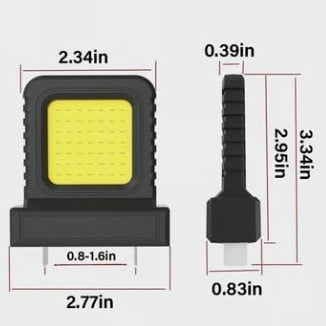 VoltFit™ Portable Work Light: The universal illumination solution compatible with 20V/21V tool batteries.