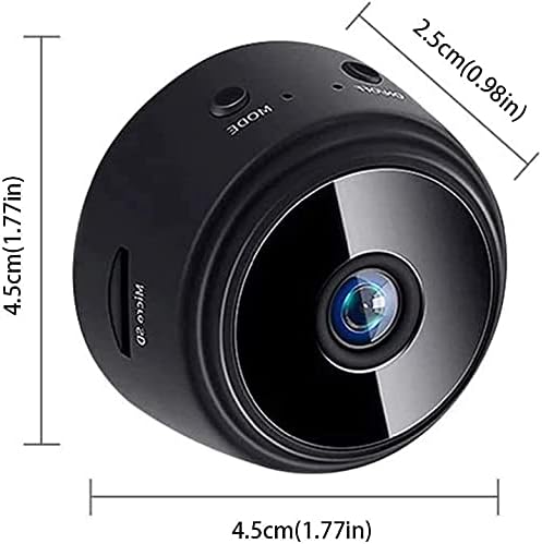 The Ultra-Compact Magnetic Mini WiFi Security Cam - Total Security, Anywhere. Never Miss a Detail.