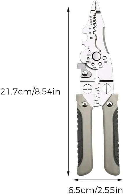 10-in-1 Multi-Function Wire Stripper & Cutter: The Only Tool You Need!