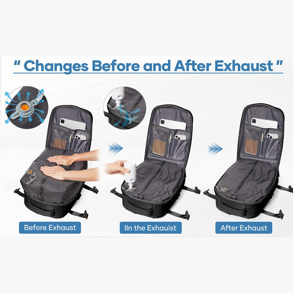 AirBag Backpack: Compress Your Luggage. Expand Your Possibilities.