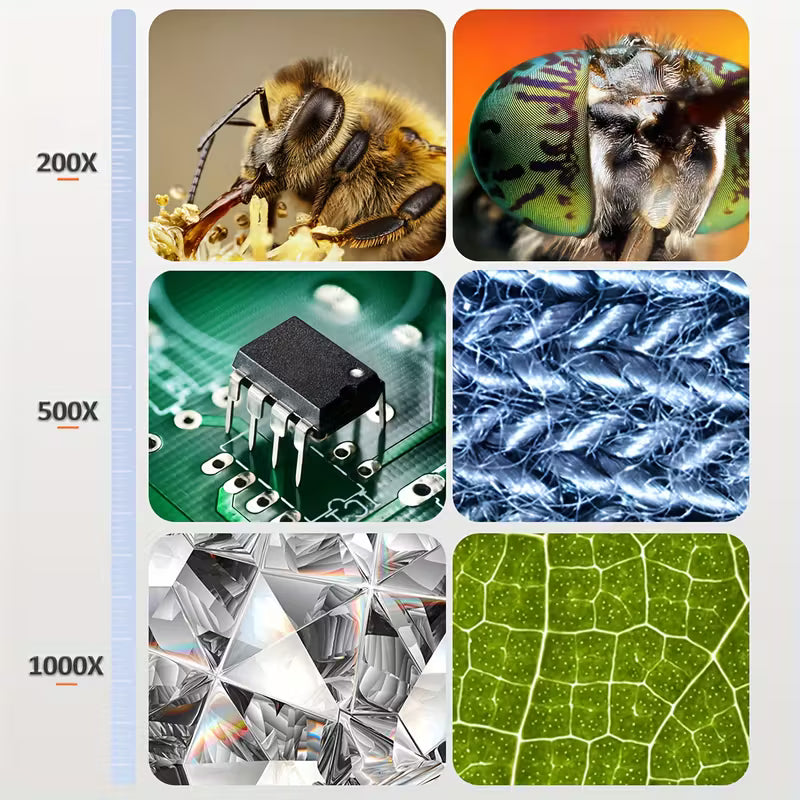 1000X HD Digital Microscope for Coin & PCB Inspection