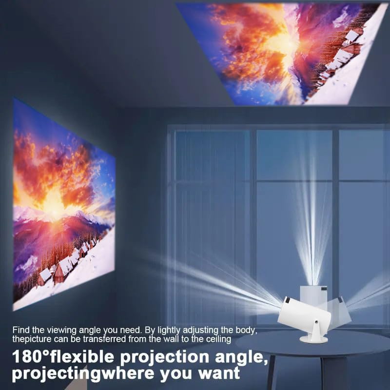 StreamView™ Ultra HD Smart Mini Projector -  Your Cinema Room, Ready to Go.
