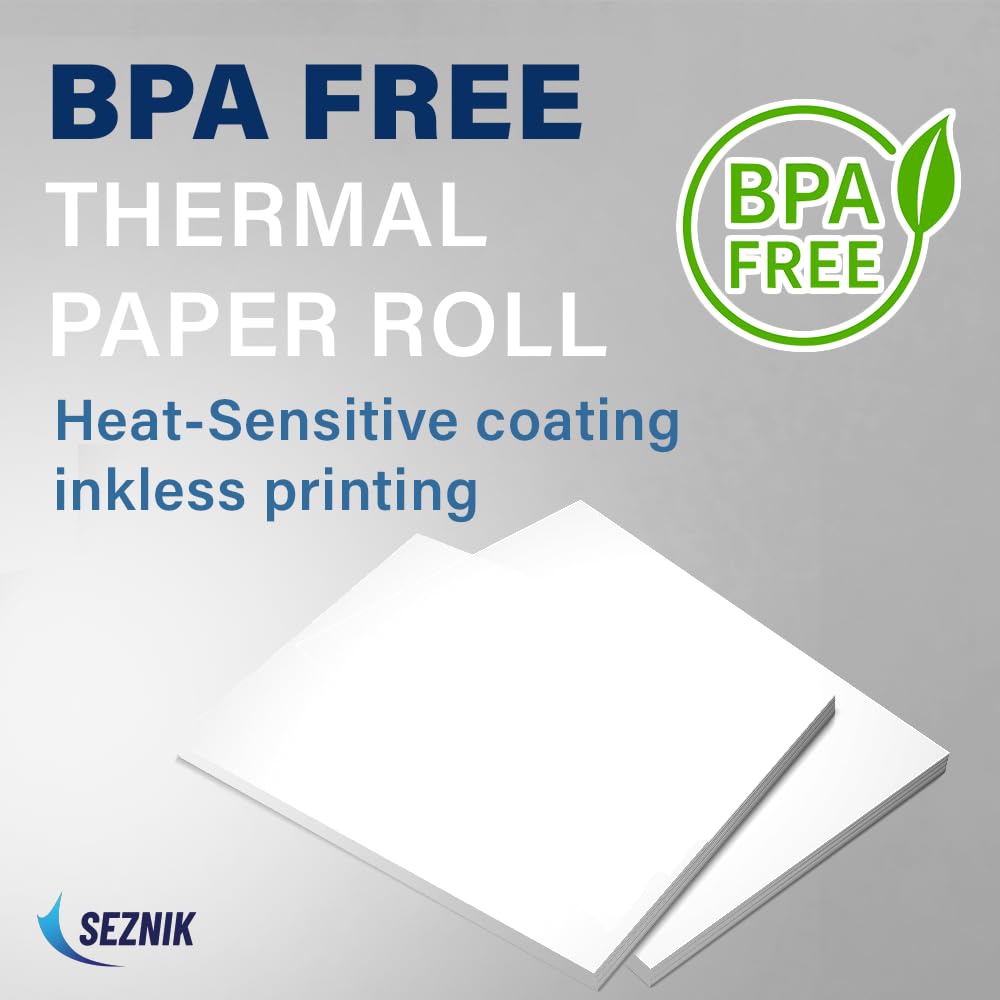 A4 Portable Thermal Papers (Fictional Name: ThermoJet A4™)