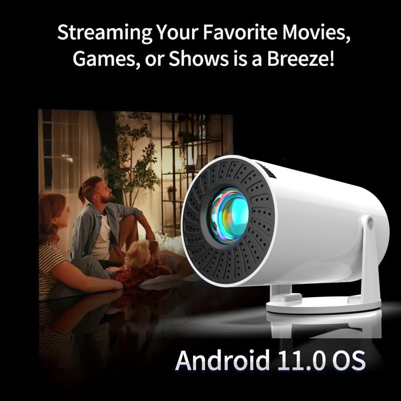 StreamView™ Ultra HD Smart Mini Projector -  Your Cinema Room, Ready to Go.