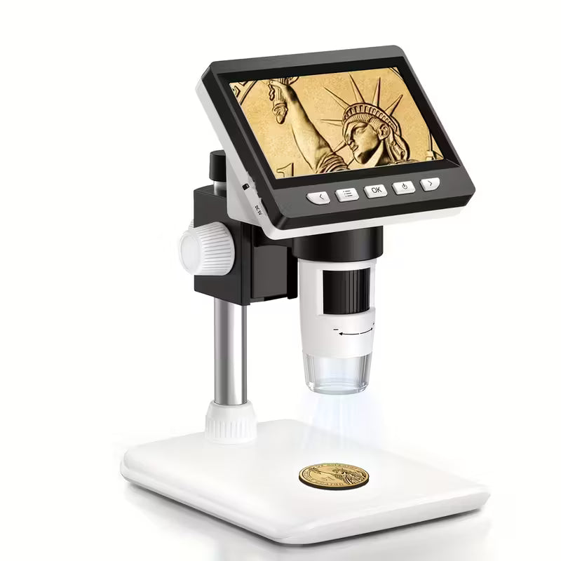 1000X HD Digital Microscope for Coin & PCB Inspection
