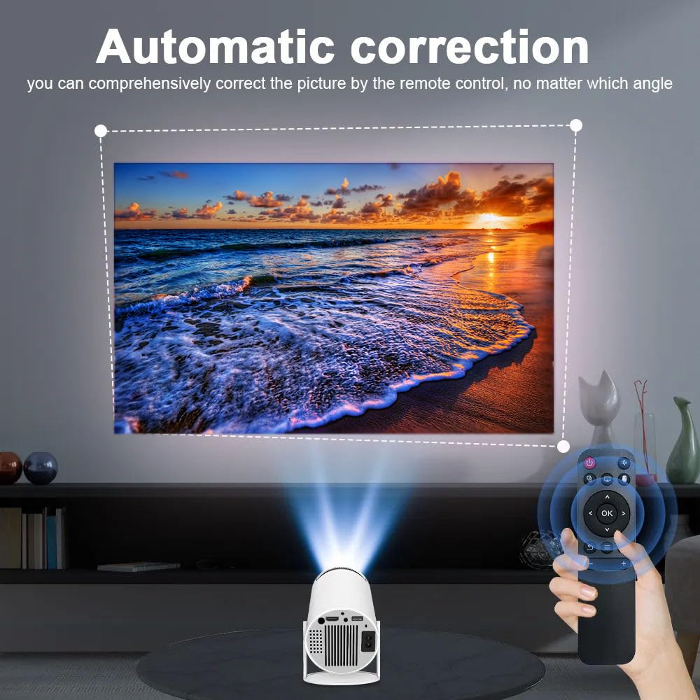 StreamView™ Ultra HD Smart Mini Projector -  Your Cinema Room, Ready to Go.