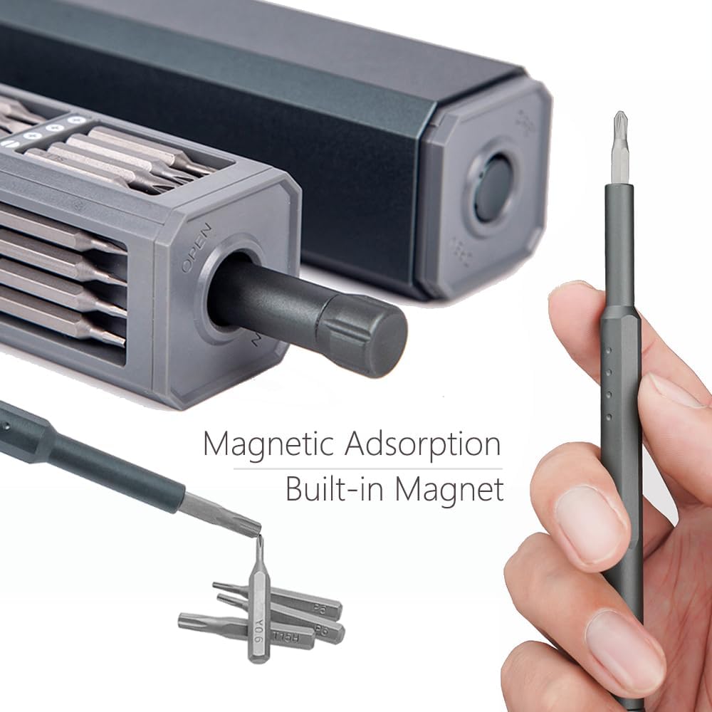 The 46-in-1 Precision Magnetic Screwdriver Set - Master Every Micro-Fix. Precision Power in Your Palm.