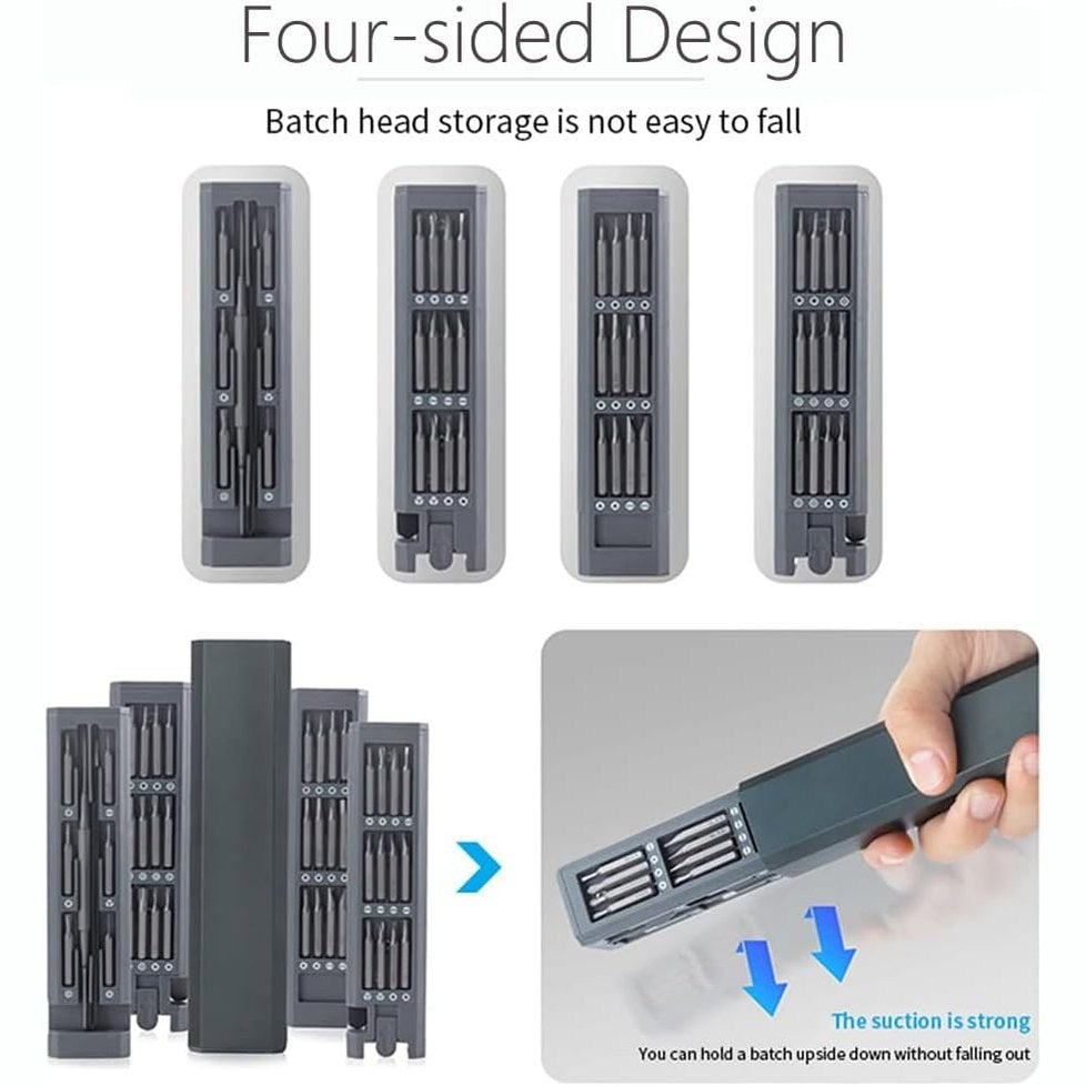 The 46-in-1 Precision Magnetic Screwdriver Set - Master Every Micro-Fix. Precision Power in Your Palm.