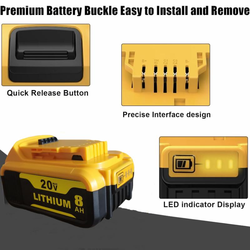 20V MAX Cordless Impact Wrench Kit – ½” Hog Ring | 4-Mode Speed