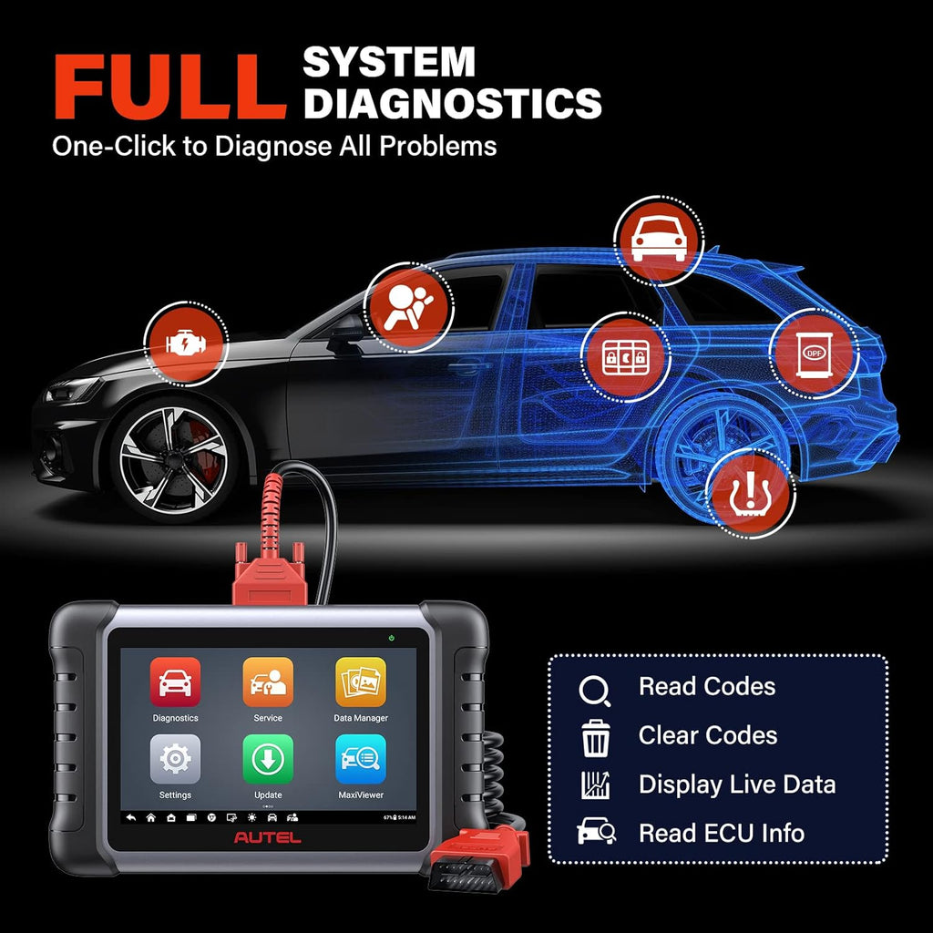 Autel MaxiCOM MK808S: The Upgraded Diagnostic Powerhouse
