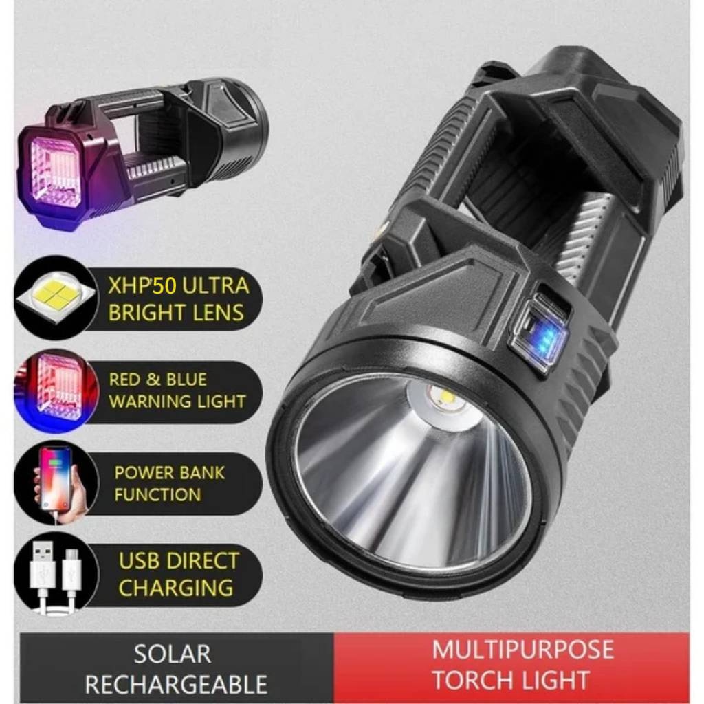 The Handheld Waterproof Spot Light -  Unleash the Night. Extreme Power, Unstoppable Durability.