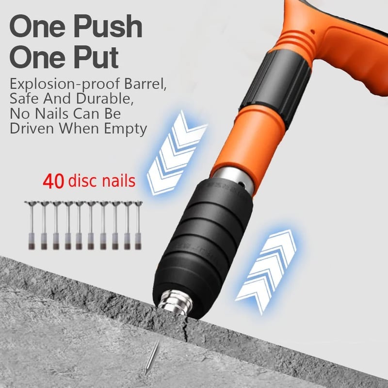 The Ultra-Quiet, High-Power Nail Gun - Drive with Power. Build with Silence.