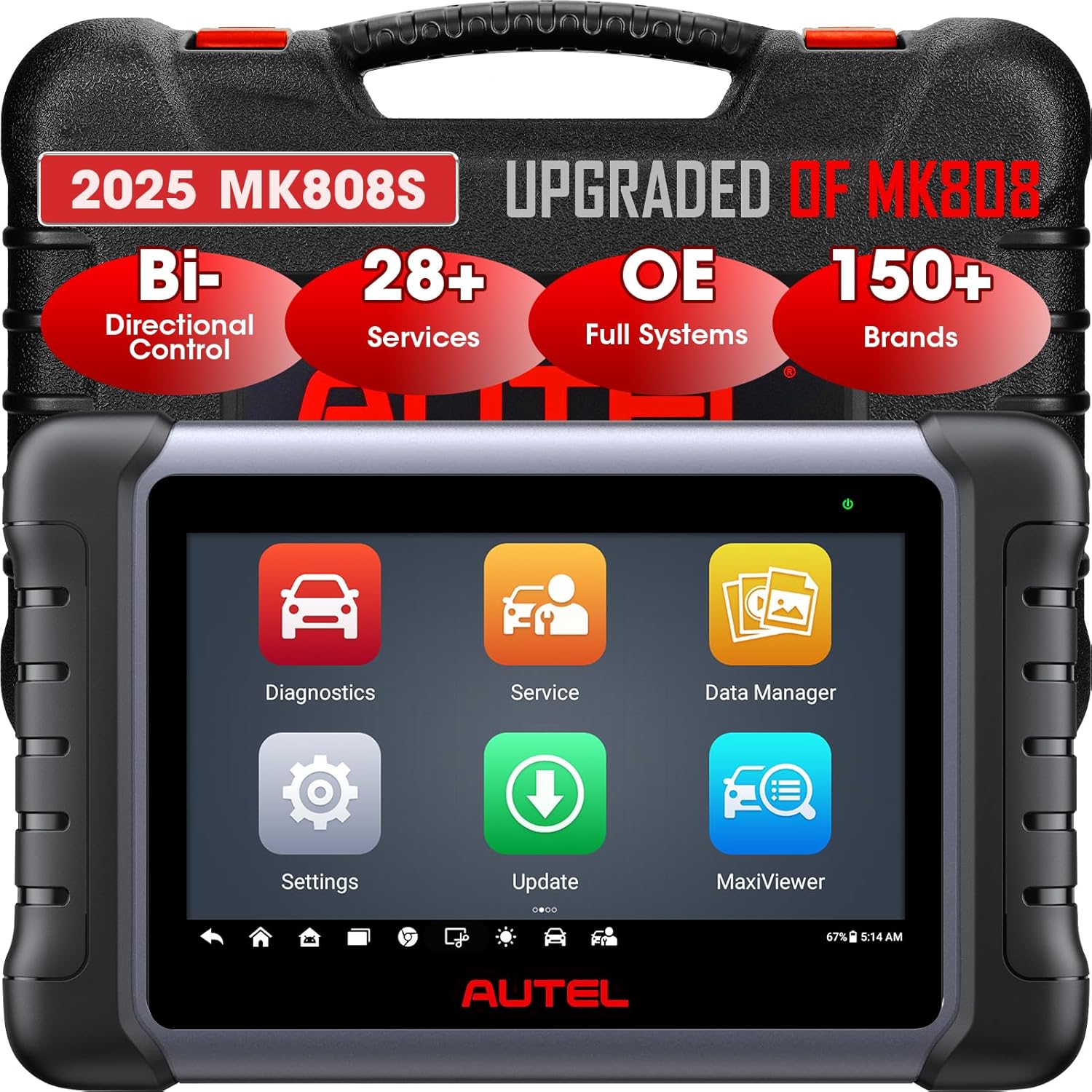 Autel MaxiCOM MK808S: The Upgraded Diagnostic Powerhouse