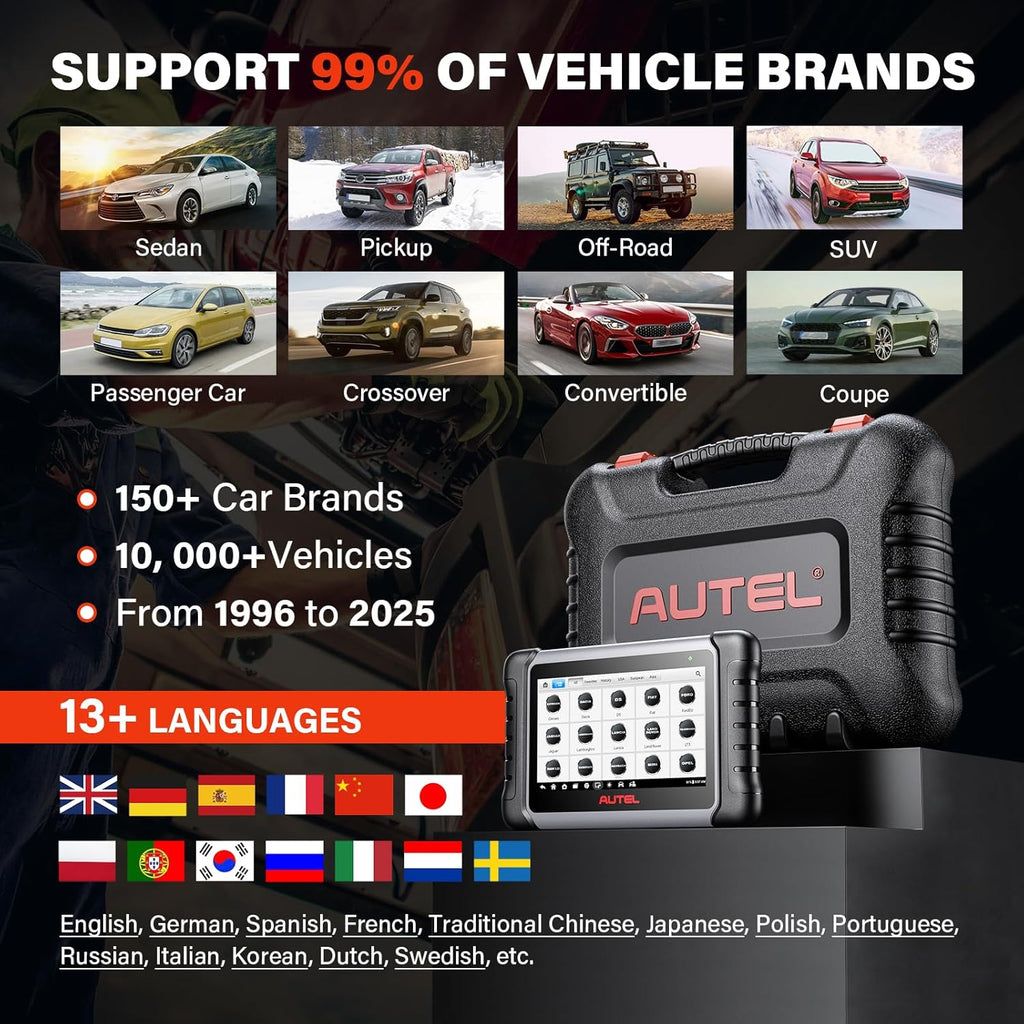 Autel MaxiCOM MK808S: The Upgraded Diagnostic Powerhouse