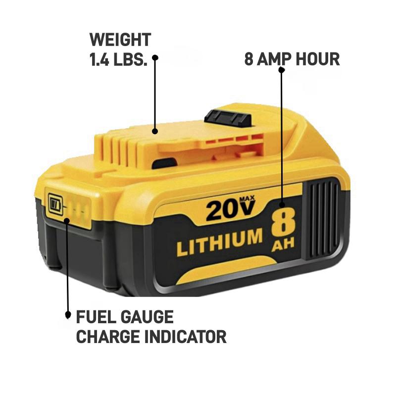 20V MAX Cordless Impact Wrench Kit – ½” Hog Ring | 4-Mode Speed