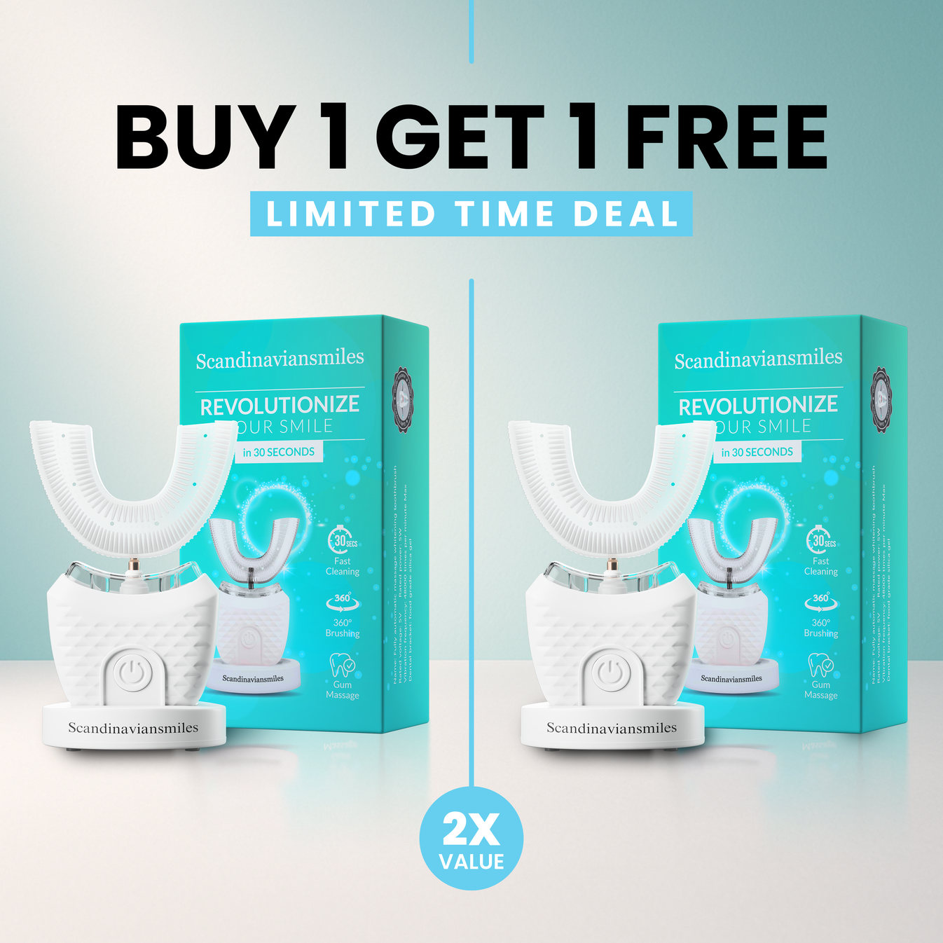 Scandinaviansmiles BRUSH® — Revolutionize Your Smile in 30 Seconds