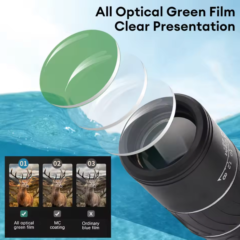 The 40x60 HD Monocular Telescope - See 40x Closer. Unrivaled Clarity for the Wild.