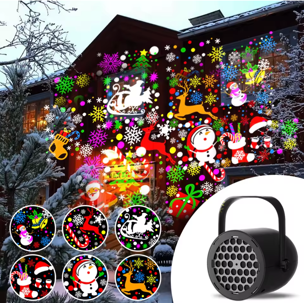 🌨️ Flocon de Neige Lumière: Bring the Magic of a Snowstorm Indoors!