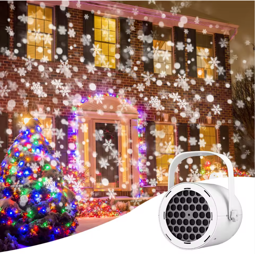 🌨️ Flocon de Neige Lumière: Bring the Magic of a Snowstorm Indoors!