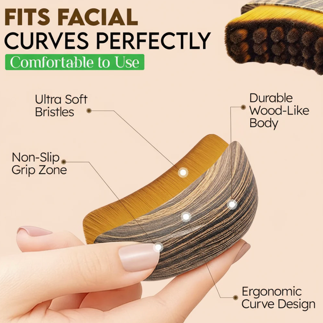 LYMPHATIC CONTOUR FACE BRUSH: Your Daily Detox and Contour Tool