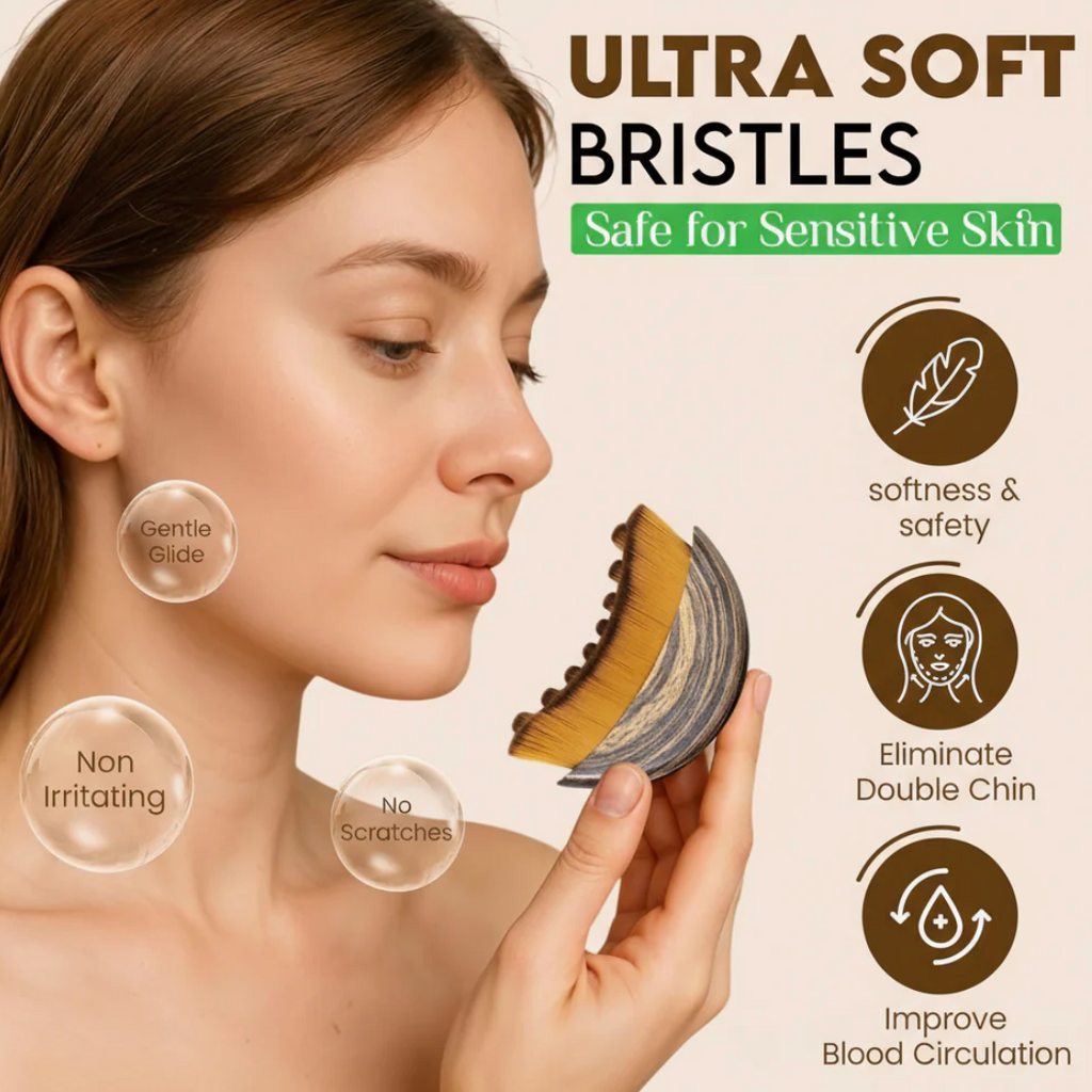 LYMPHATIC CONTOUR FACE BRUSH: Your Daily Detox and Contour Tool