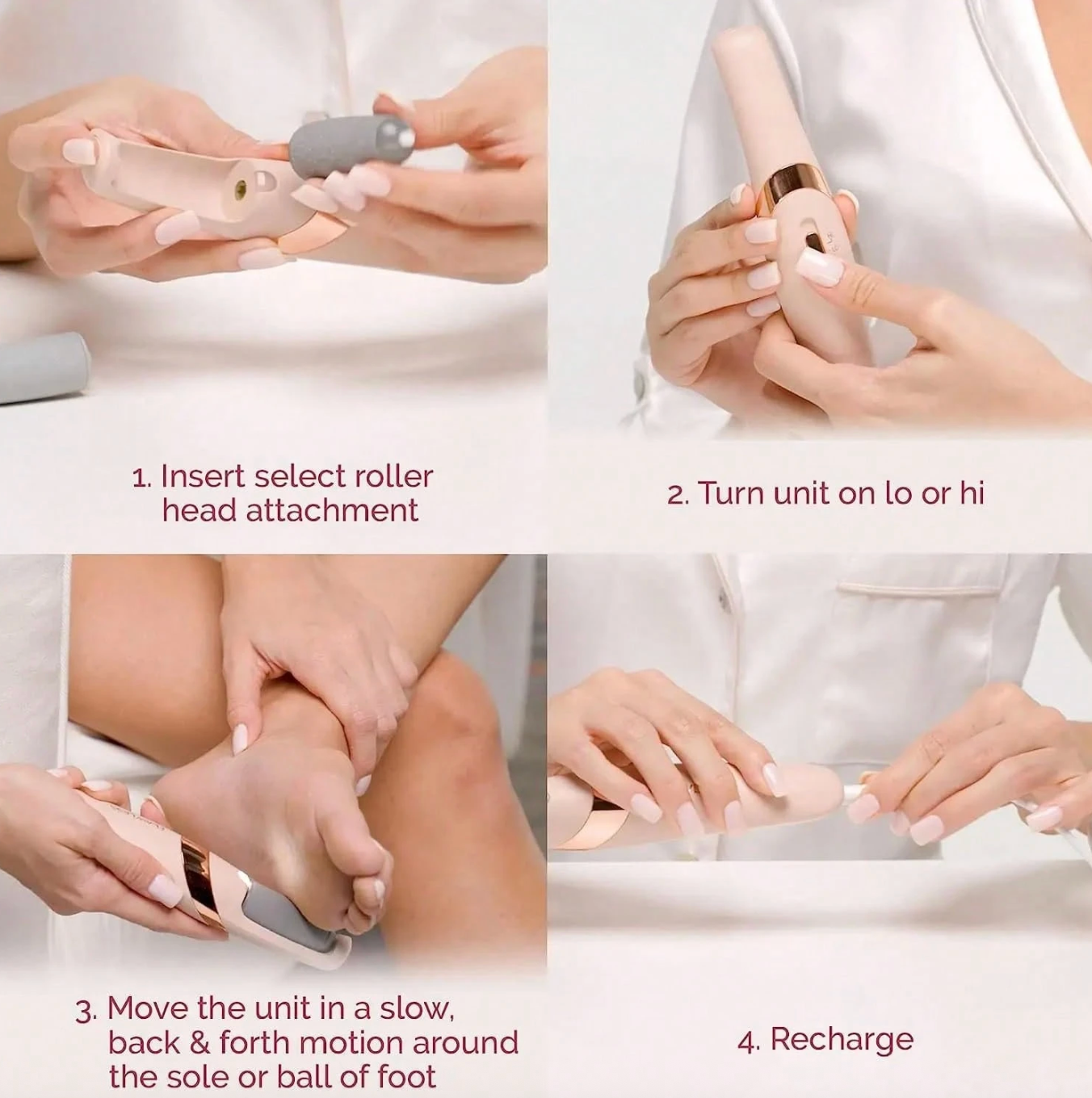 Electric Foot File & Callus Remover: Unlock Baby-Soft Feet