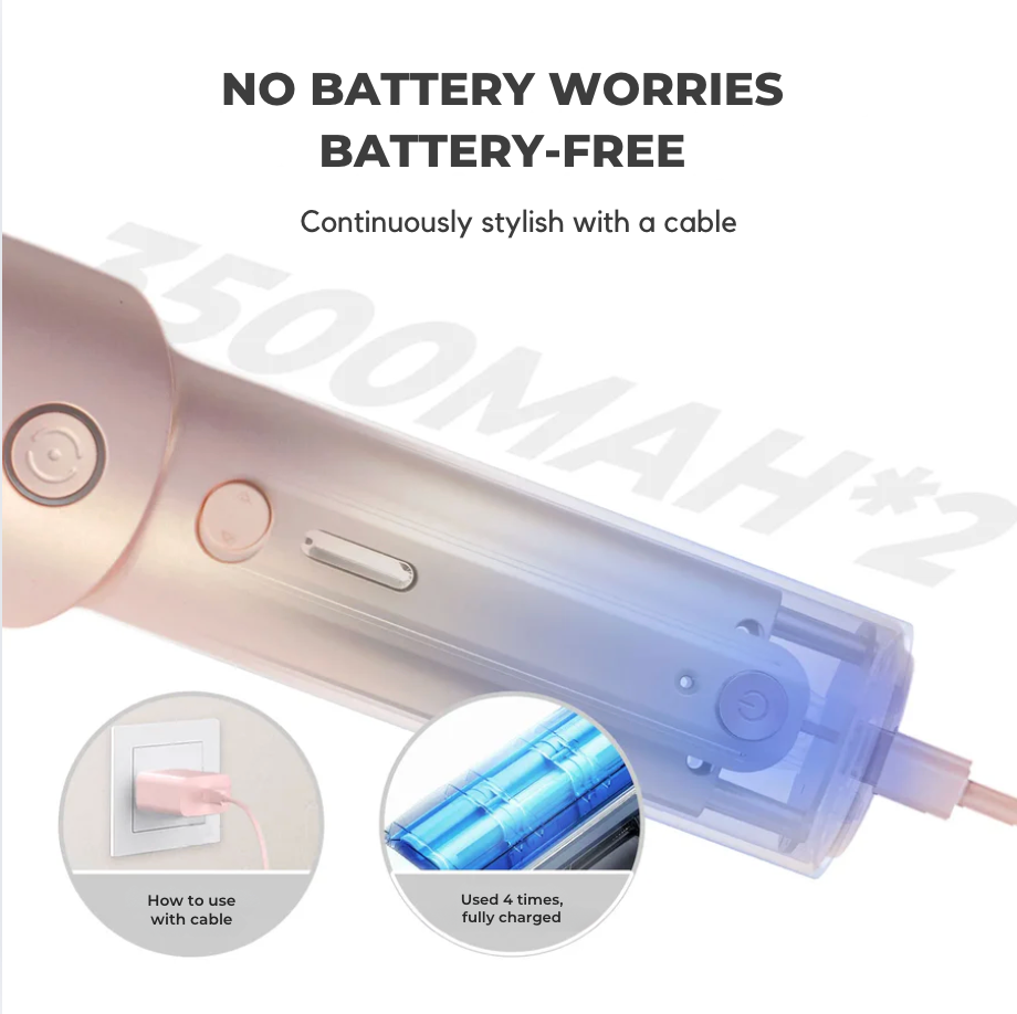 Cordless Curler: Red Carpet Waves in 10 Minutes