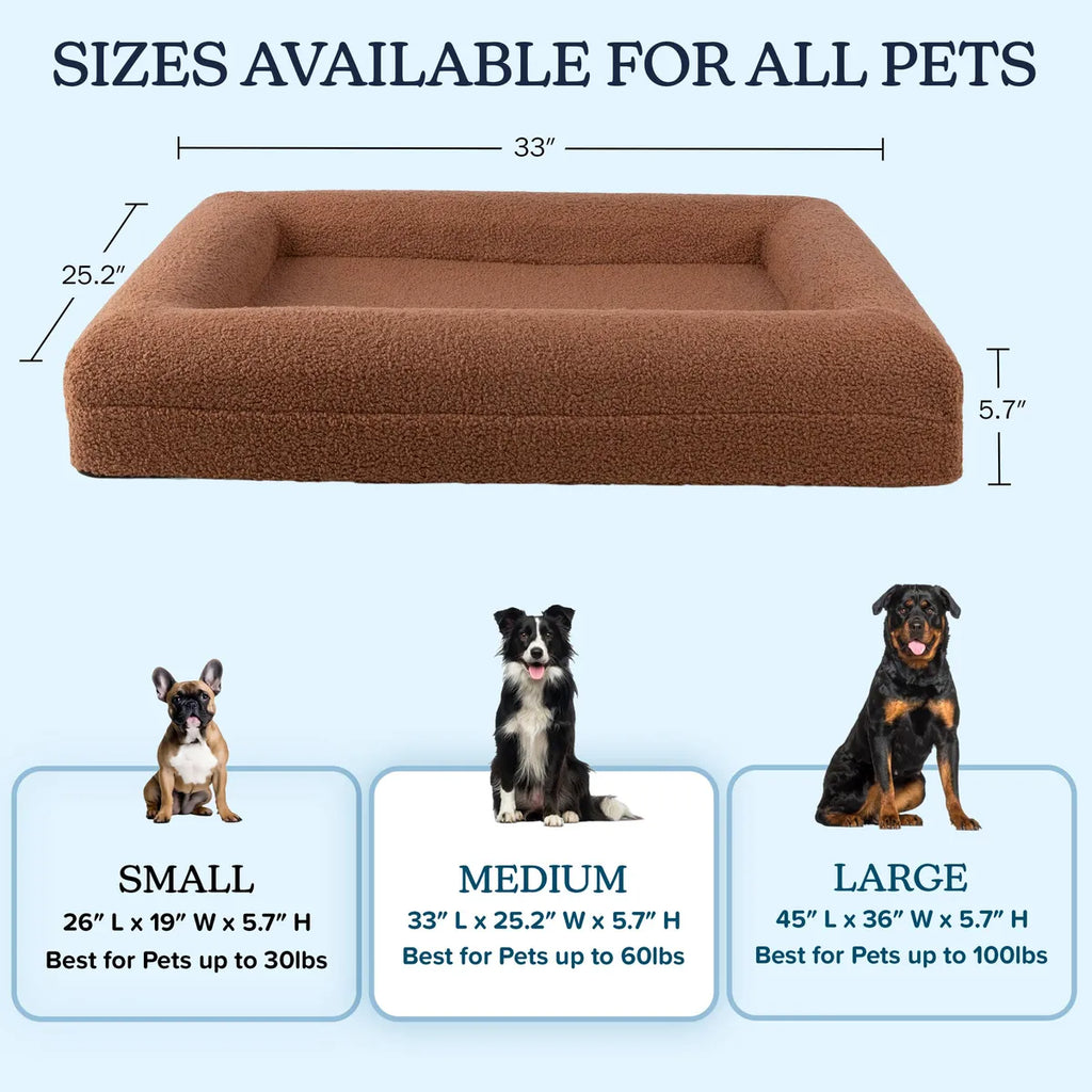 Orthopedic Comfort Dog Bed  - Rest, Relief, and Real Comfort.