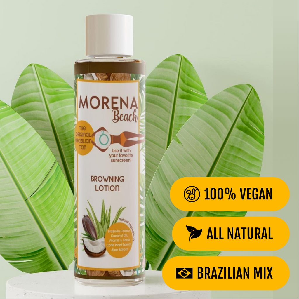 Morena Beach Browning Lotion: Your Secret to Year-Round Brazilian Glow