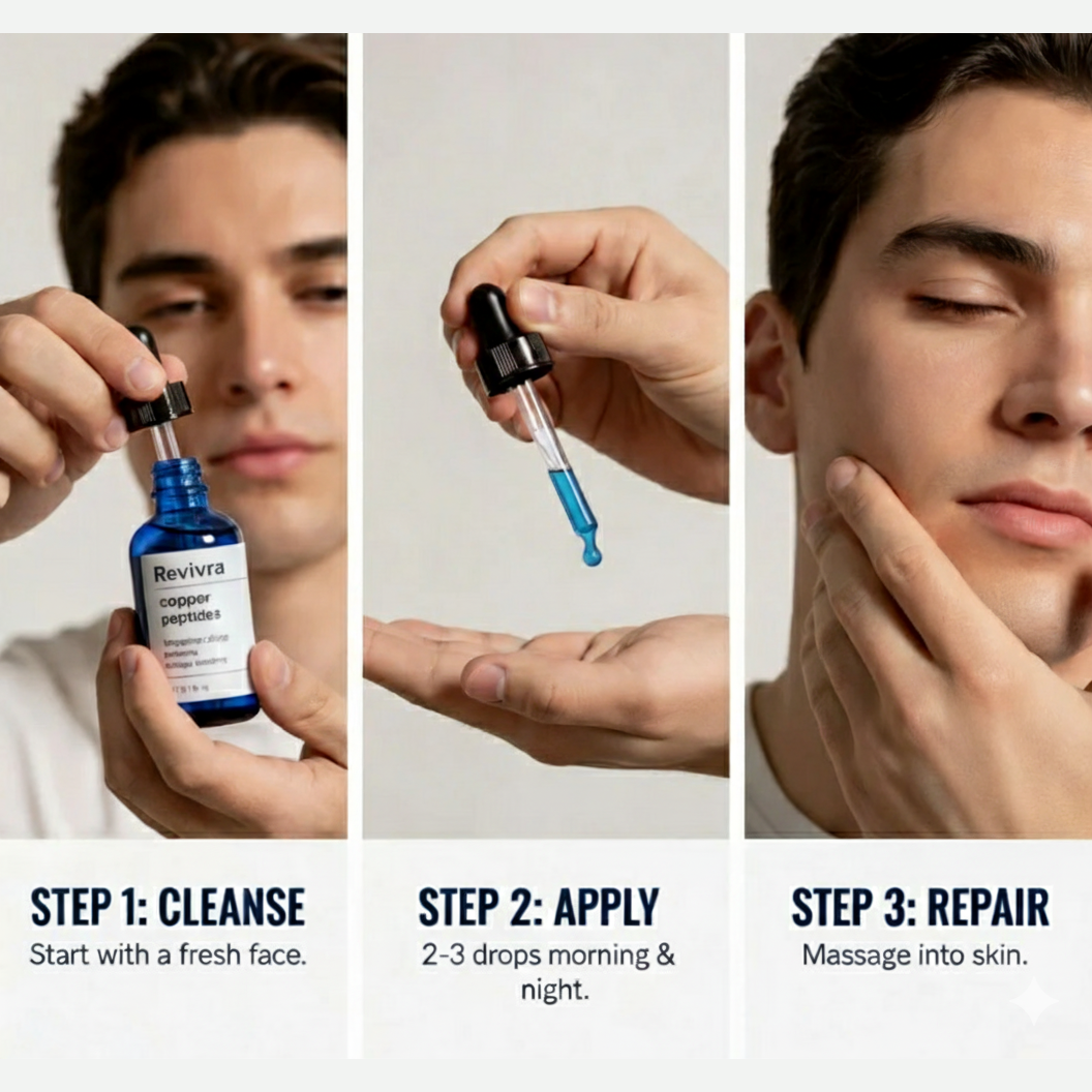 💙 Revivra Copper Tripeptide-1 Serum: Unlock Your Skin's "Rebuild and Restore" System