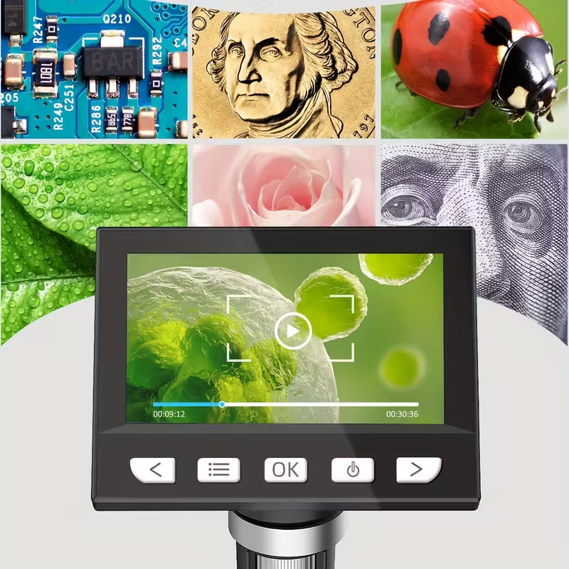 1000X HD Digital Microscope for Coin & PCB Inspection