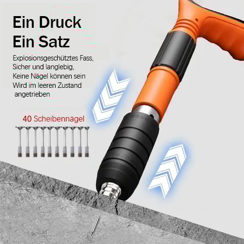 The Ultra-Quiet, High-Power Nail Gun - Drive with Power. Build with Silence.