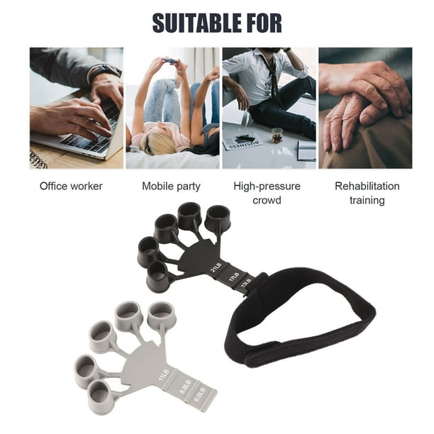 ANGGREK Silicone Hand & Finger Strengthener: Maximize Grip, Strength, and Recovery