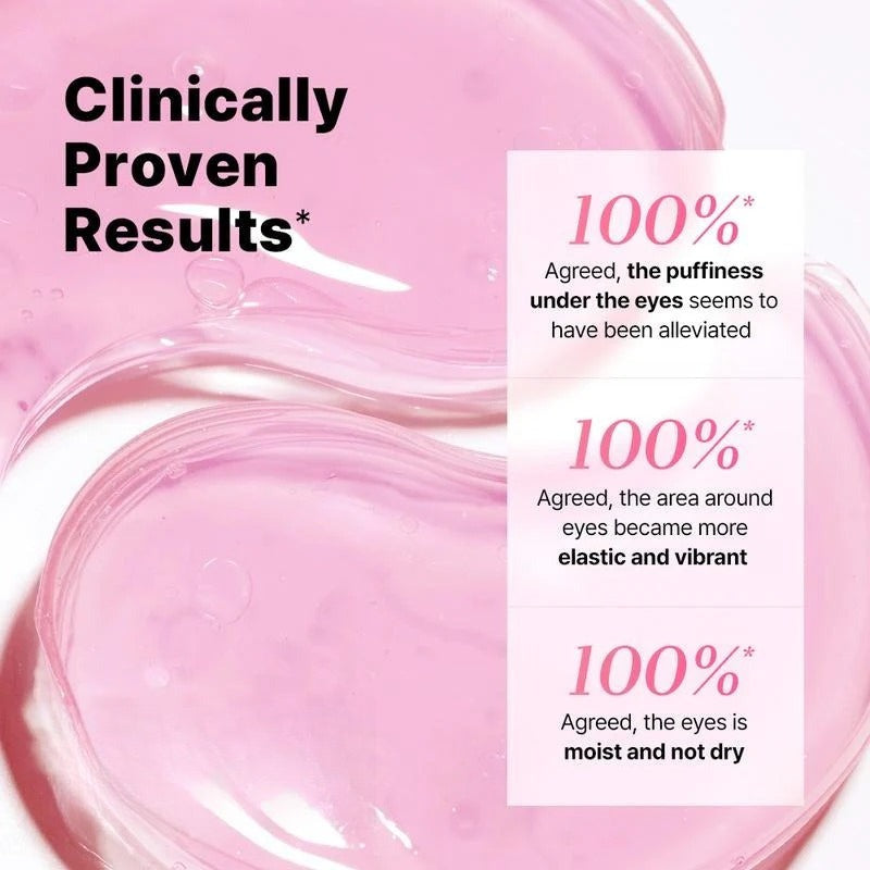 Peptide Collagen Hydrogel Eye Patches: Depuff, Hydrate & Brighten Tired Eyes
