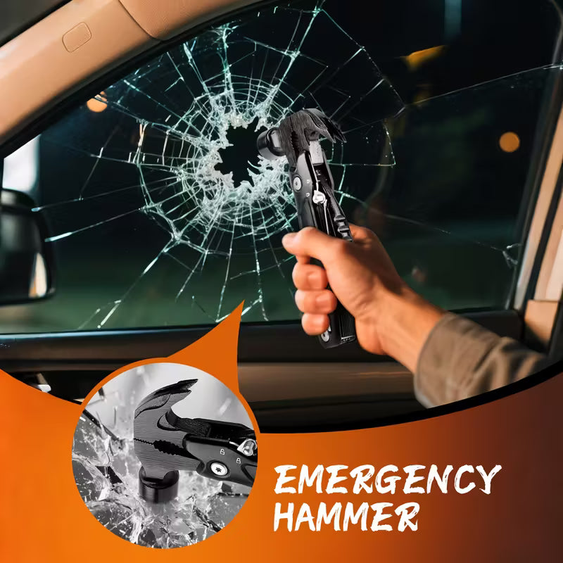 BABACOM 14-in-1 Multitool Hammer - 14 Essential Tools. One Single Device.