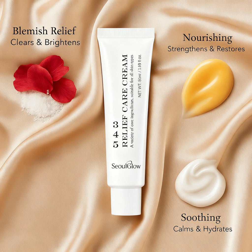 SeoulGlow™ Relief Cream: The K-Beauty Secret for Clearer, Younger-Looking Skin