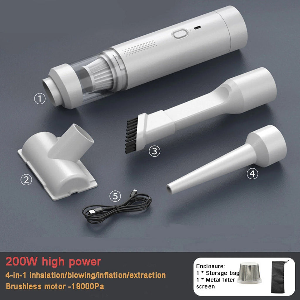 SmutsSluk™ Mini Cordless Vacuum - Precision Clean, Anywhere. Instant Power, Zero Cords.