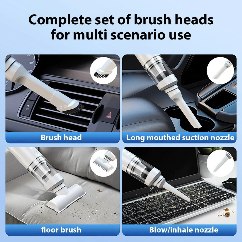 SmutsSluk™ Mini Cordless Vacuum - Precision Clean, Anywhere. Instant Power, Zero Cords.