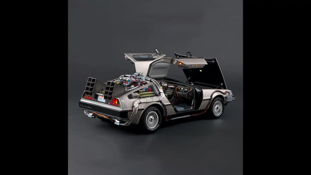 Magnetic Floating DeLorean Time Machine (1/20 Scale) and Amaze Your Sci-Fi Pals.