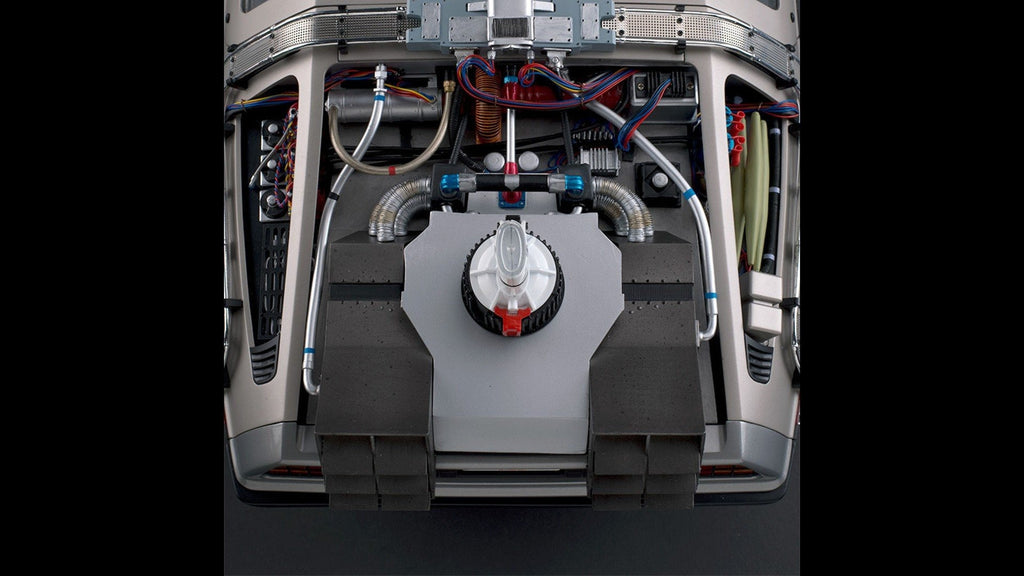 Magnetic Floating DeLorean Time Machine (1/20 Scale) and Amaze Your Sci-Fi Pals.