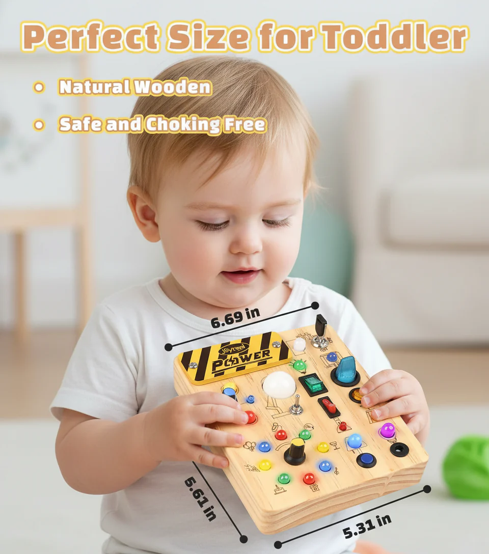 Montessori Busy Board: Save Your Sanity on Long Trips!