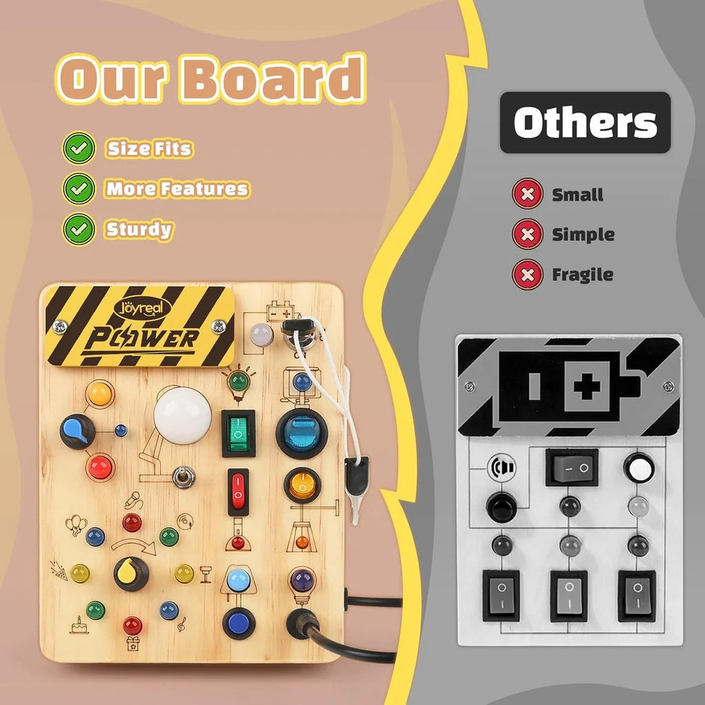 Montessori Busy Board: Save Your Sanity on Long Trips!