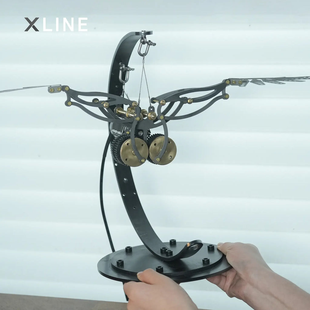 Xlinespace Mechanical Bird Desktop Sculpture
