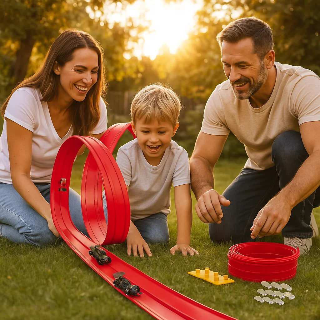 The Flexible Race Track Set - Limitless Driving Fun—Creative, Flexible, and Fast!